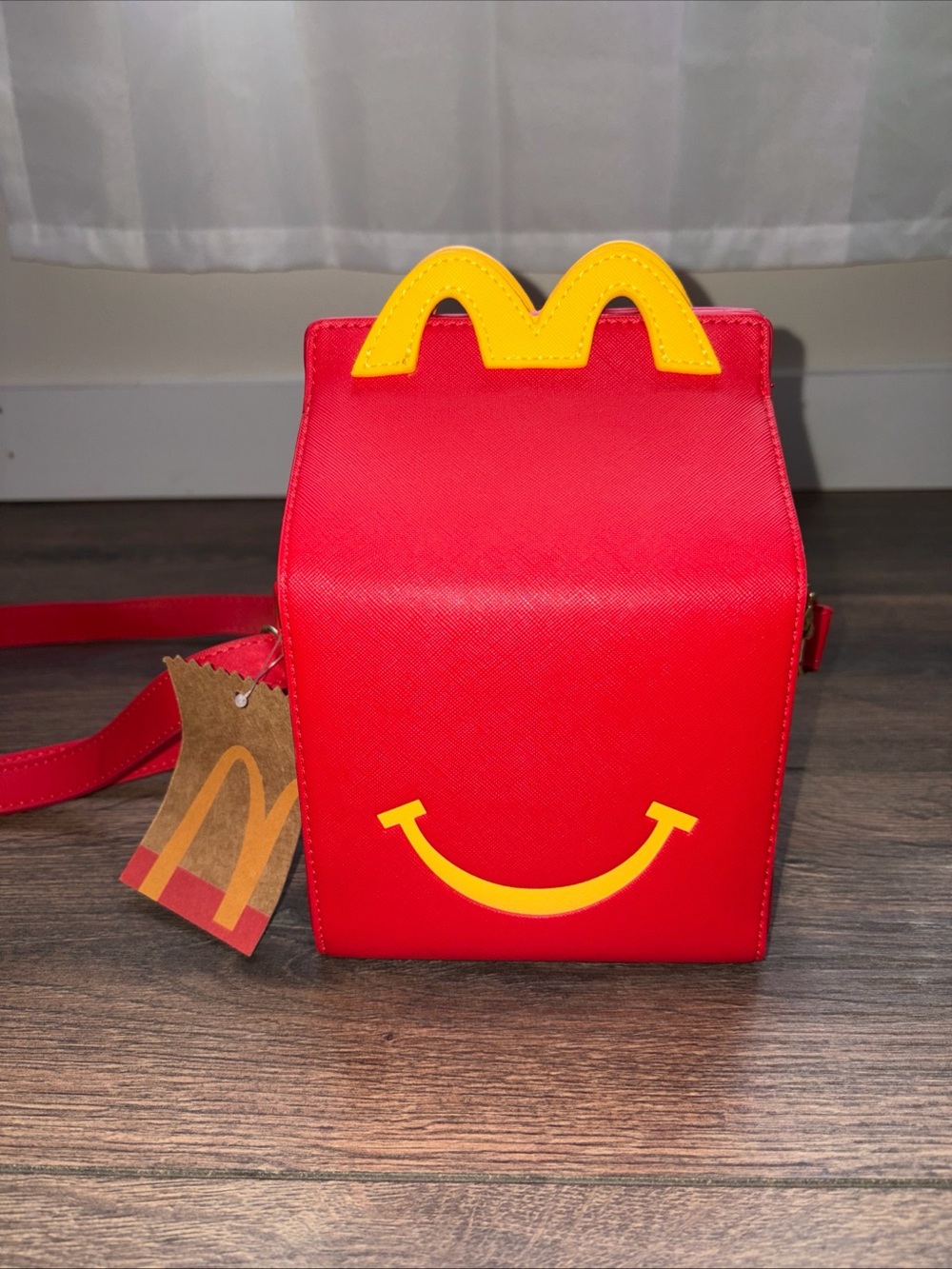 McDonald's Happy Meal Red Crossbody Bag Mad Engine BoxLunch Exclusive